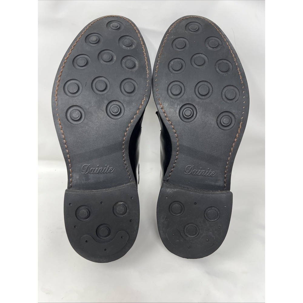 Allen Edmonds Warton Derby Oxford Black Leather Size 11 Dainite Soles - Picture 15 of 15